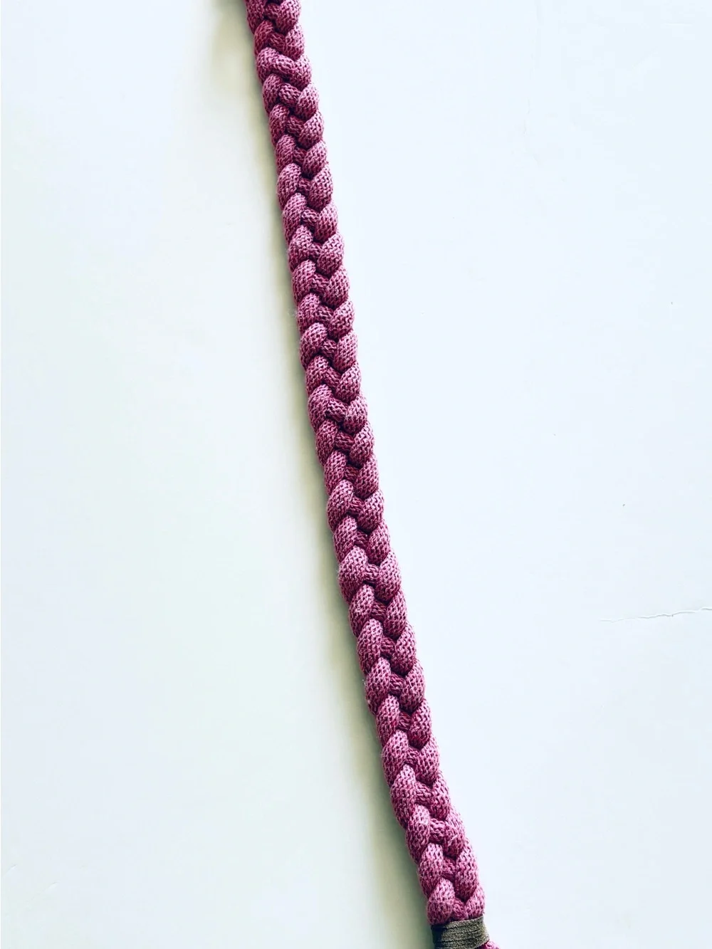 Puffy Pink Pet Collar with Silver Buckle